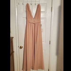 Heavenly Hues bridesmaid dress